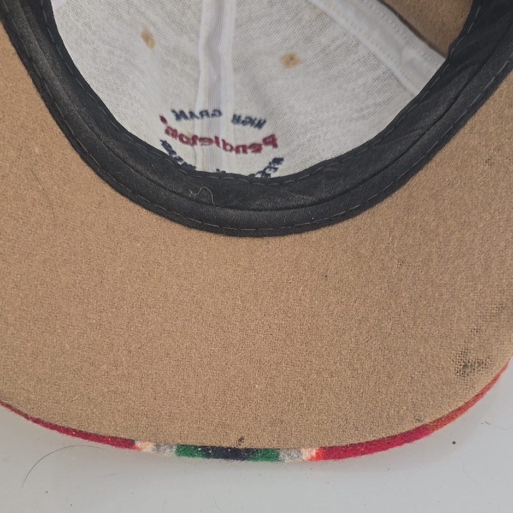 Pendleton Tan Cap With Vibrant Brim - image 4